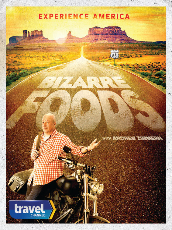 1000 piece jigsaw puzzle for tv poster: Bizarre Foods with Andrew Zimmern, ver2