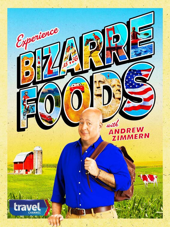1000 piece jigsaw puzzle for tv poster: Bizarre Foods with Andrew Zimmern, ver6