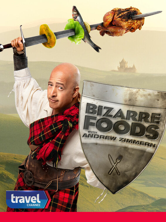 1000 piece jigsaw puzzle for tv poster: Bizarre Foods with Andrew Zimmern, ver9
