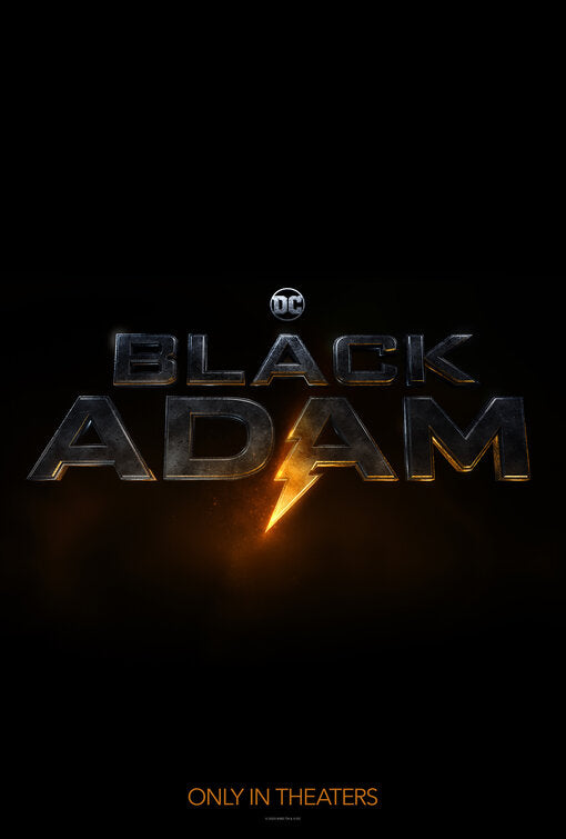 1000 piece jigsaw puzzle for the movie poster: Black Adam (2022)