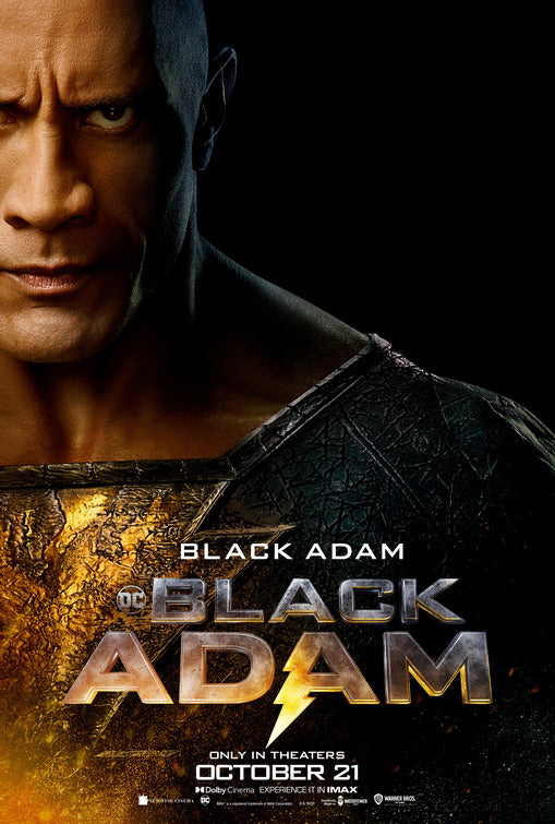 1000 piece jigsaw puzzle for the movie poster: Black Adam (2022) ver5