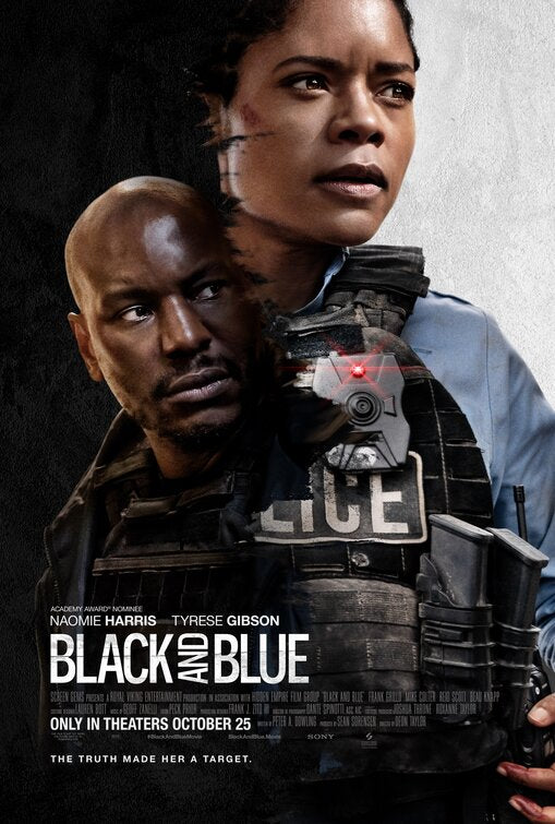 1000 piece jigsaw puzzle for the movie poster: Black and Blue (2019)