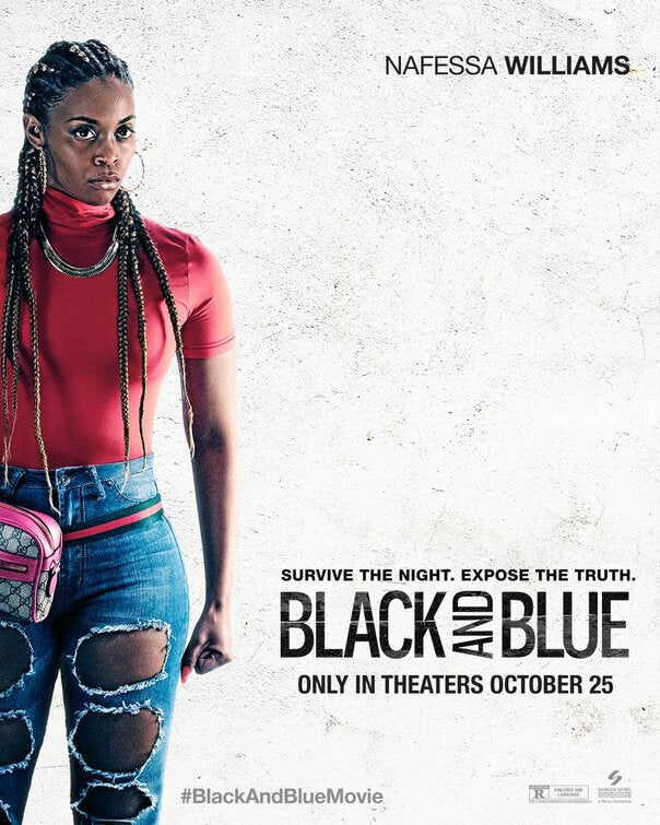 1000 piece jigsaw puzzle for the movie poster: Black and Blue (2019) ver7