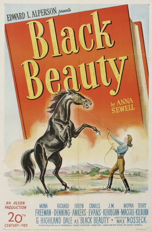 the movie poster: Black Beauty (1946)