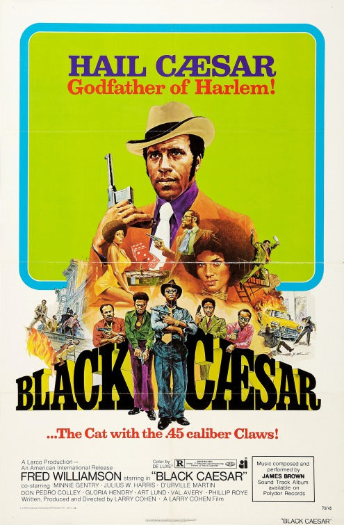 the movie poster: Black Caesar (1973)