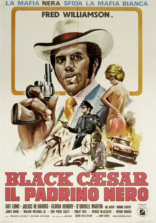the movie poster: Black Caesar (1973) ver2