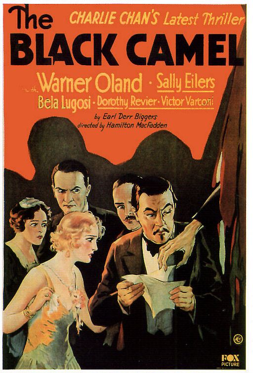 the movie poster: The Black Camel (1931)