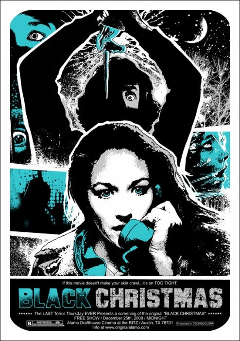 1000 piece jigsaw puzzle for the movie poster: Black Christmas (1974) ver7