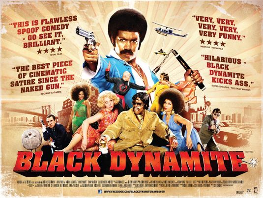 1000 piece jigsaw puzzle for the movie poster: Black Dynamite (2009) ver12