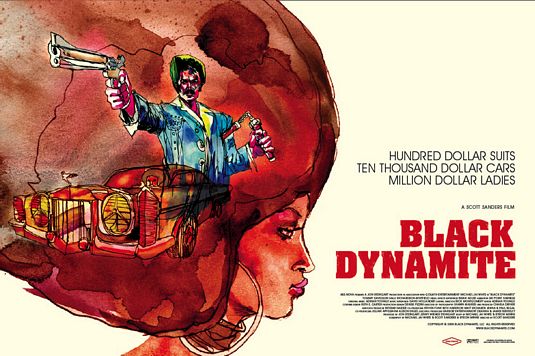 the movie poster: Black Dynamite (2009) ver5