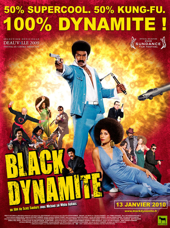 1000 piece jigsaw puzzle for the movie poster: Black Dynamite (2009) ver6