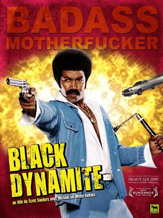 1000 piece jigsaw puzzle for the movie poster: Black Dynamite (2009) ver8