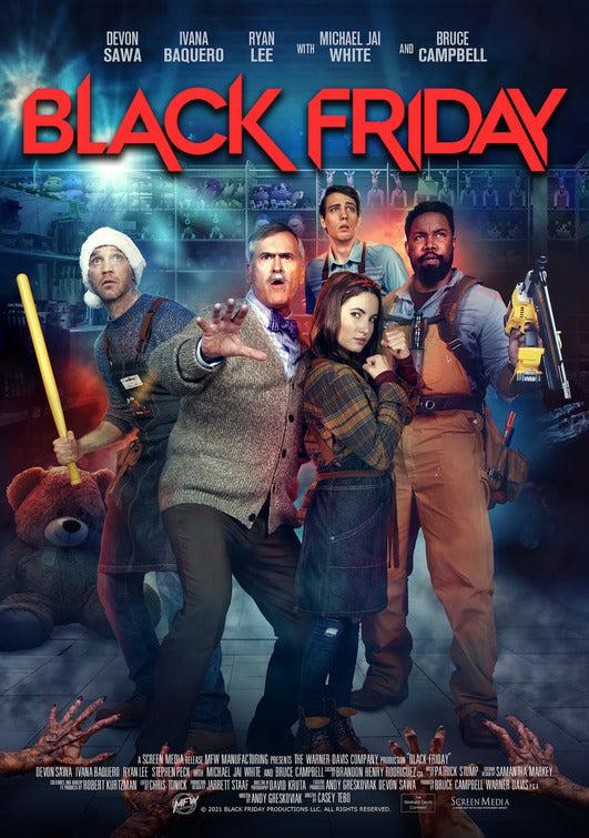 1000 piece jigsaw puzzle for the movie poster: Black Friday (2021)