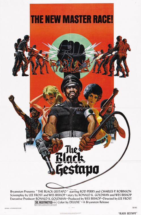the movie poster: The Black Gestapo (1975)