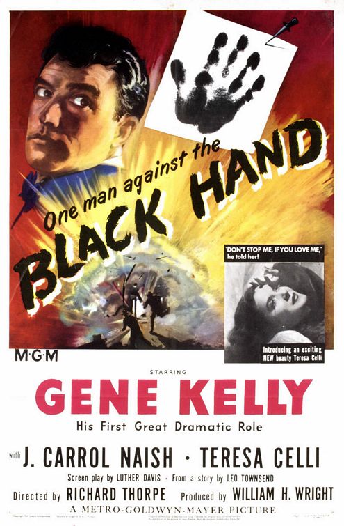 the movie poster: Black Hand (1950)