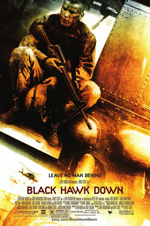 the movie poster: Black Hawk Down (2001) ver1