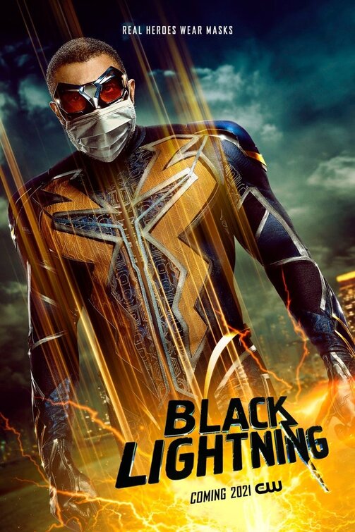 1000 piece jigsaw puzzle for tv poster: Black Lightning, ver8