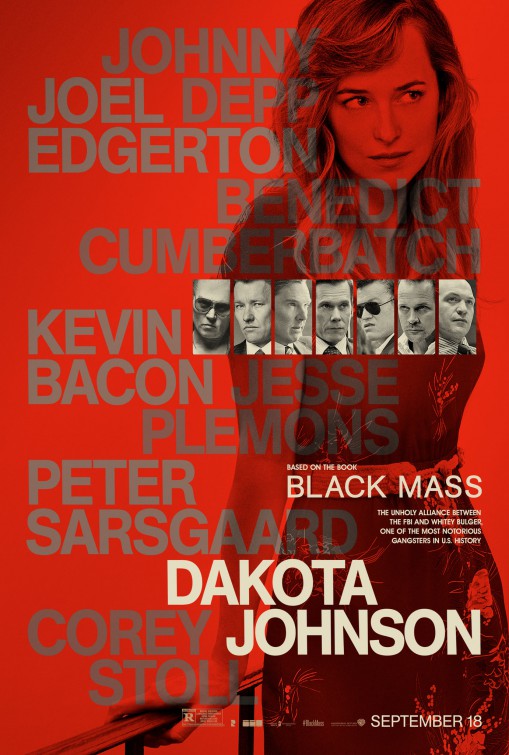 1000 piece jigsaw puzzle for the movie poster: Black Mass (2015) ver10