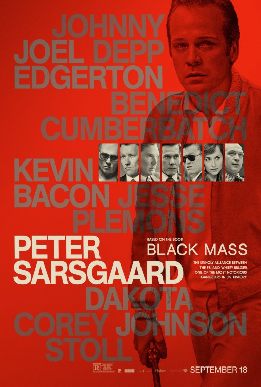 1000 piece jigsaw puzzle for the movie poster: Black Mass (2015) ver9
