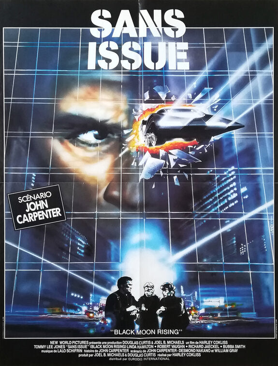 1000 piece jigsaw puzzle for the movie poster: Black Moon Rising (1986) ver3