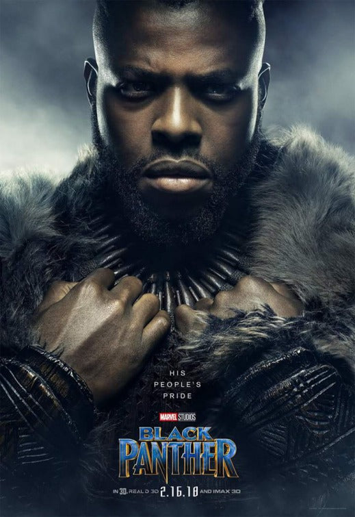 1000 piece jigsaw puzzle for the movie poster: Black Panther (2018) ver13