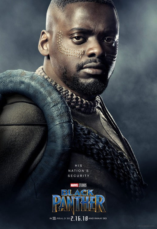 1000 piece jigsaw puzzle for the movie poster: Black Panther (2018) ver14