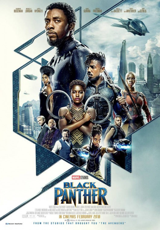 1000 piece jigsaw puzzle for the movie poster: Black Panther (2018) ver17