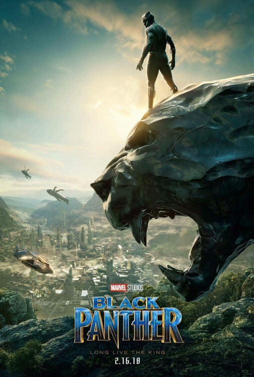 1000 piece jigsaw puzzle for the movie poster: Black Panther (2018) ver2