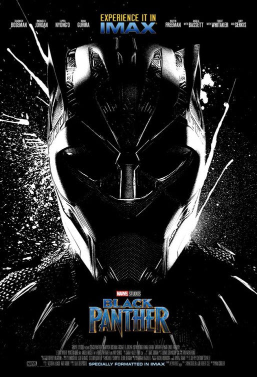 1000 piece jigsaw puzzle for the movie poster: Black Panther (2018) ver23