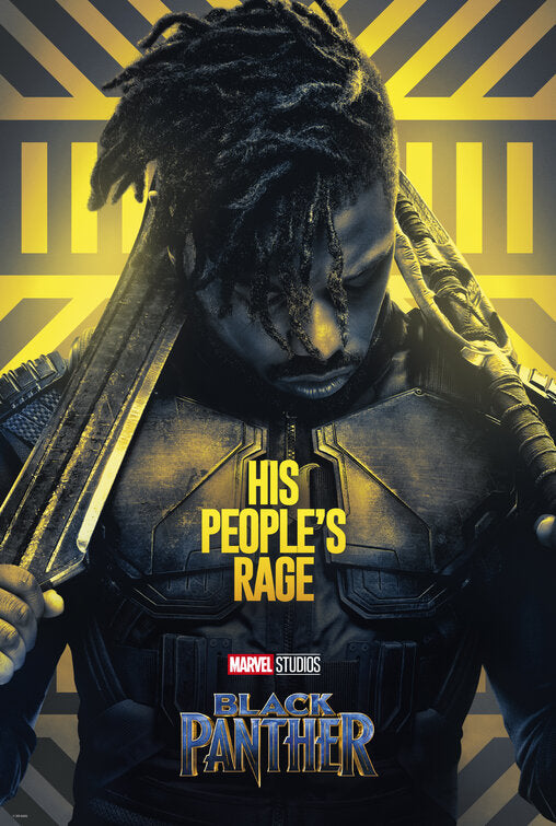 1000 piece jigsaw puzzle for the movie poster: Black Panther (2018) ver26