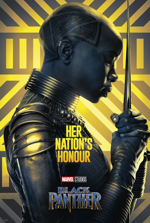 1000 piece jigsaw puzzle for the movie poster: Black Panther (2018) ver27