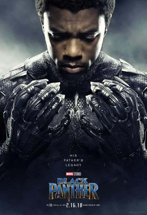 1000 piece jigsaw puzzle for the movie poster: Black Panther (2018) ver4