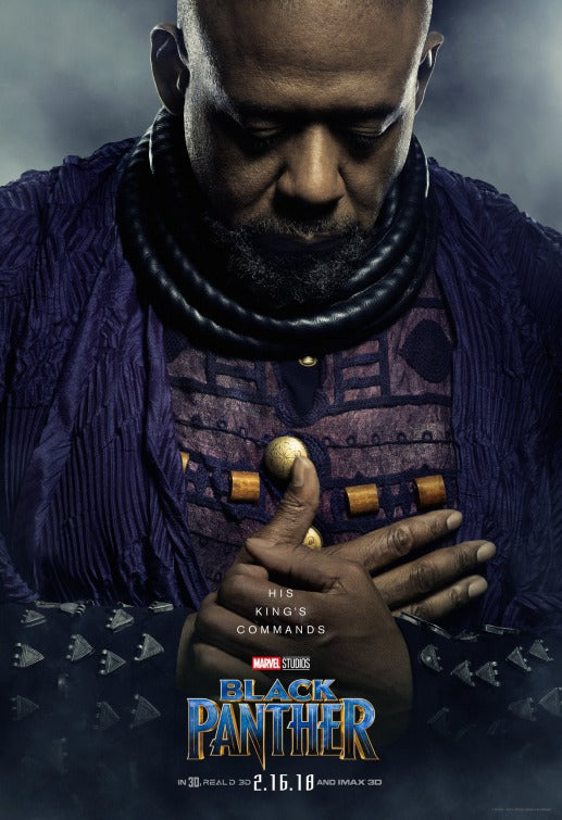 1000 piece jigsaw puzzle for the movie poster: Black Panther (2018) ver9