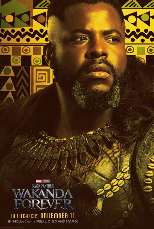 1000 piece jigsaw puzzle for the movie poster: Black Panther: Wakanda Forever (2022) ver21