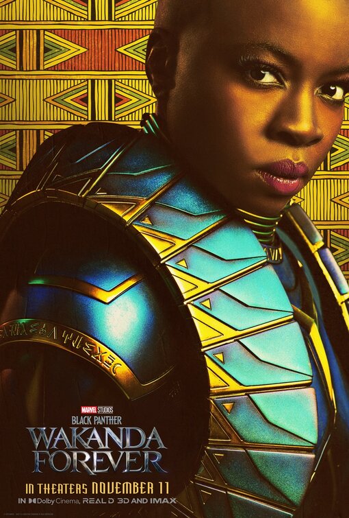 1000 piece jigsaw puzzle for the movie poster: Black Panther: Wakanda Forever (2022) ver24
