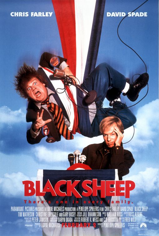 the movie poster: Black Sheep (1996)