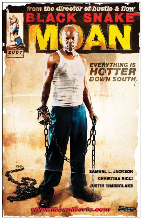 the movie poster: Black Snake Moan (2007)