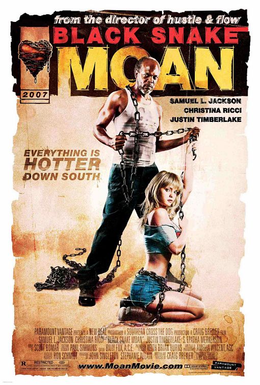 the movie poster: Black Snake Moan (2007) ver3
