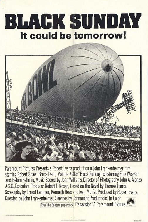 the movie poster: Black Sunday (1977)