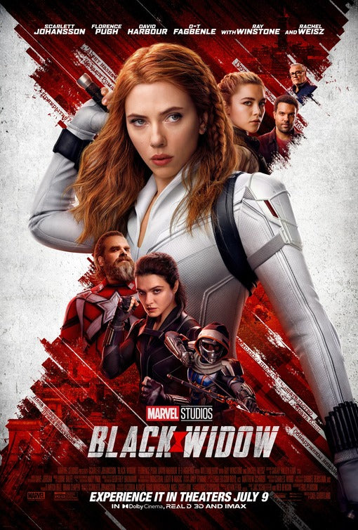 1000 piece jigsaw puzzle for the movie poster: Black Widow (2021) ver21