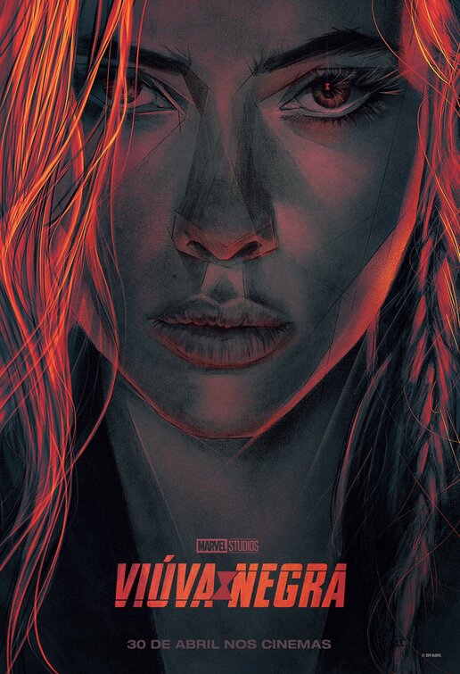 1000 piece jigsaw puzzle for the movie poster: Black Widow (2021) ver3