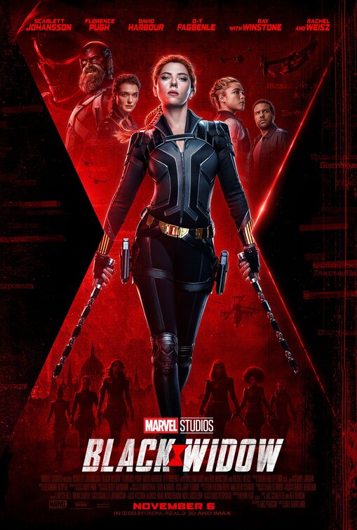 1000 piece jigsaw puzzle for the movie poster: Black Widow (2021) ver9