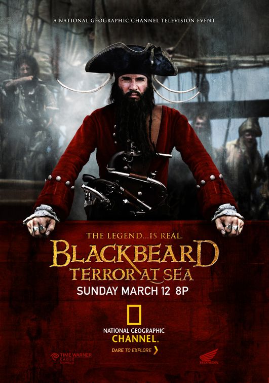 1000 piece jigsaw puzzle for tv poster: Blackbeard: Terror at Sea