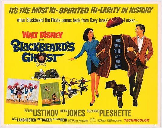1000 piece jigsaw puzzle for the movie poster: Blackbeard's Ghost (1968) ver3