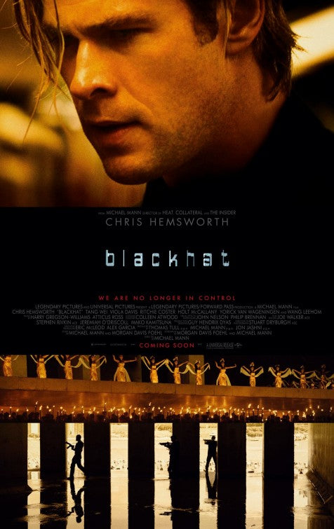 1000 piece jigsaw puzzle for the movie poster: Blackhat (2015)
