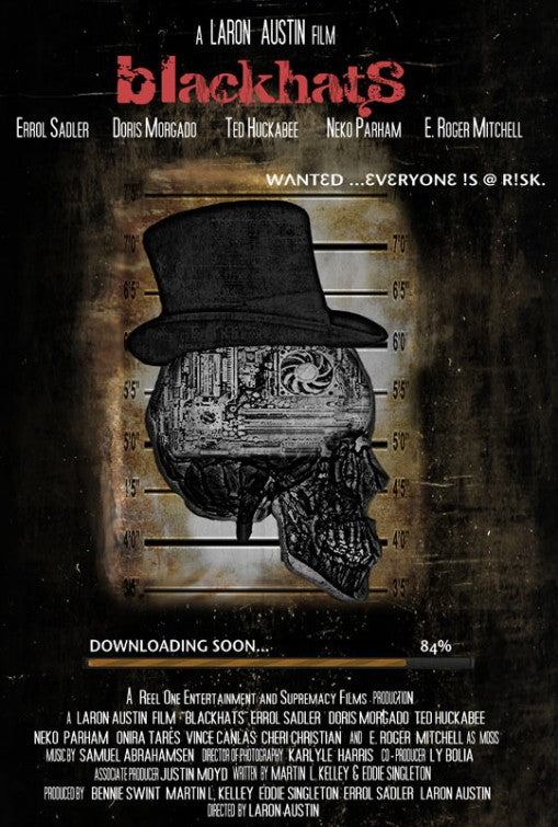 1000 piece jigsaw puzzle for the movie poster: Blackhats (2013)