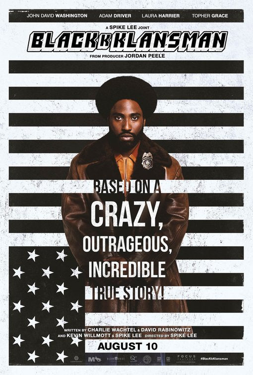 1000 piece jigsaw puzzle for the movie poster: BlacKkKlansman (2018) ver3