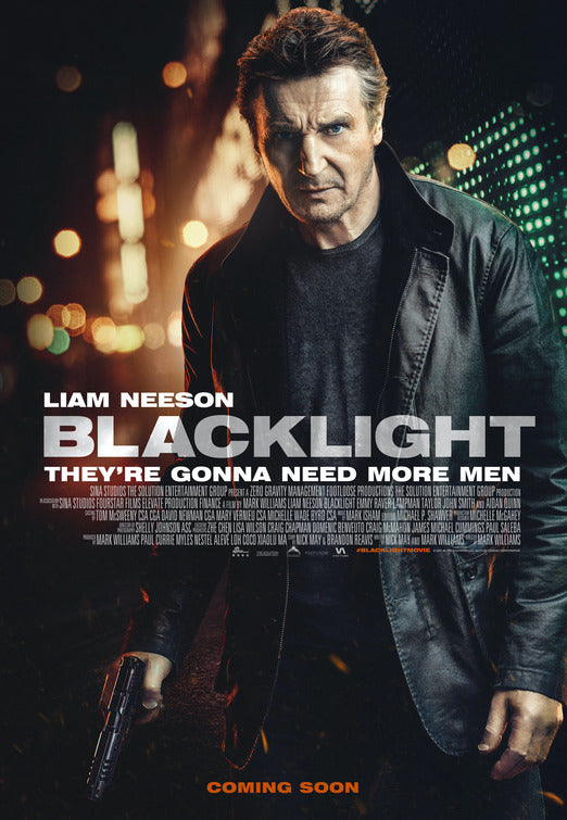 1000 piece jigsaw puzzle for the movie poster: Blacklight (2022) ver2