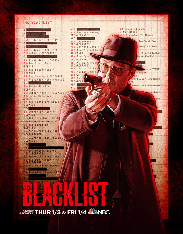 1000 piece jigsaw puzzle for tv poster: The Blacklist, ver20
