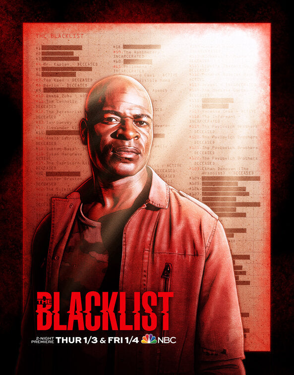 1000 piece jigsaw puzzle for tv poster: The Blacklist, ver23